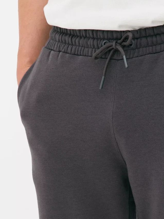 Mjukisbyxor med stretch i midjan och muddar