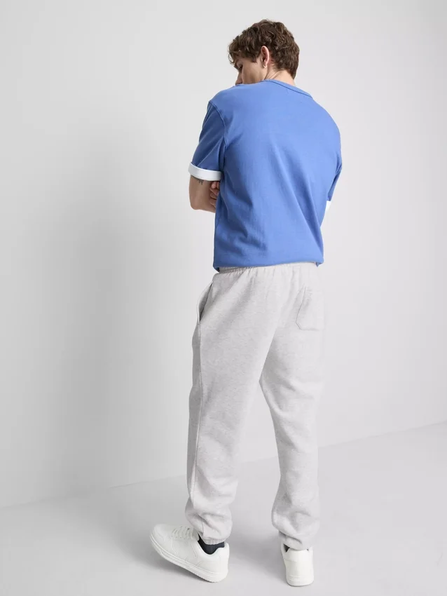 Mjukisbyxor med stretch i midjan och muddar
