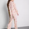 Mönstrad pyjamasar i boyfriend-stil