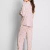 Mönstrad pyjamasar i boyfriend-stil