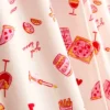 Mönstrad pyjamasar i boyfriend-stil