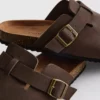 Mule-tofflor med täckt tå