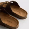 Mulesandaler med dubbla spännen