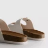 Mulesandaler med dubbla spännen