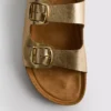 Mulesandaler med dubbla spännen