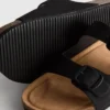Mulesandaler med dubbla spännen