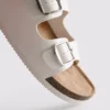 Mulesandaler med dubbla spännen