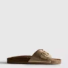 Mulesandaler med spänne
