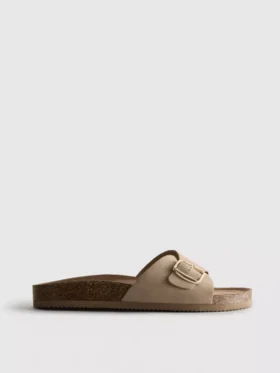 Mulesandaler med spänne