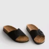 Mulesandaler med spänne