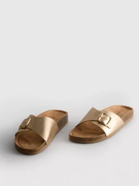 Mulesandaler med spänne