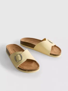 Mulesandaler med spänne