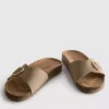 Mulesandaler med spänne