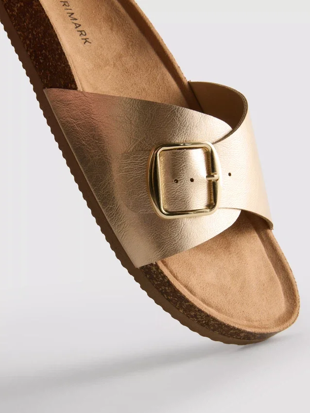 Mulesandaler med spänne