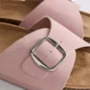 Mulesandaler med spänne