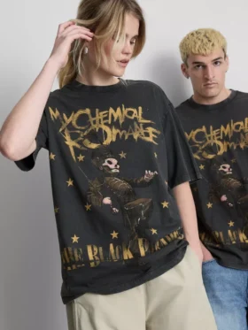 My Chemical Romance-T-shirt med tryck
