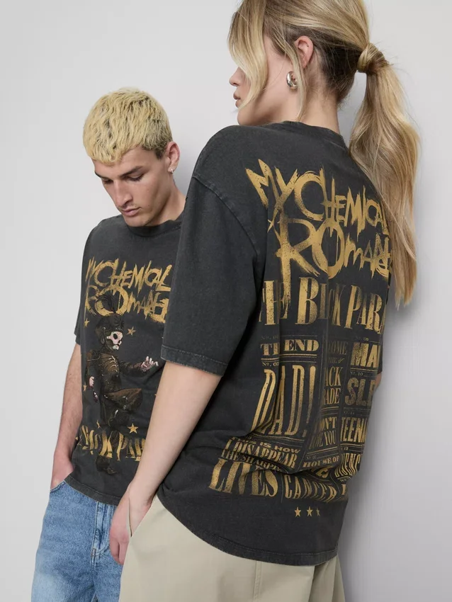 My Chemical Romance-T-shirt med tryck
