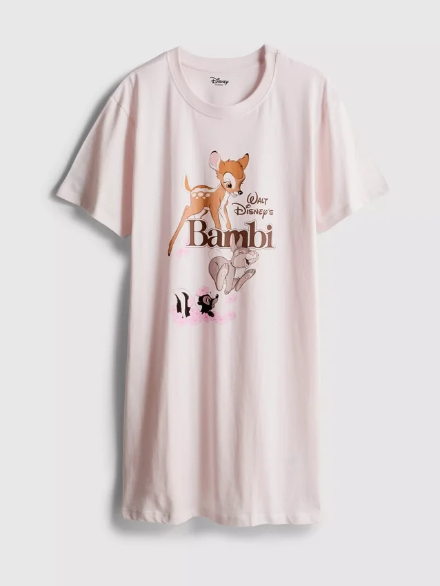Nattlinne med Bambi-motiv från Disney