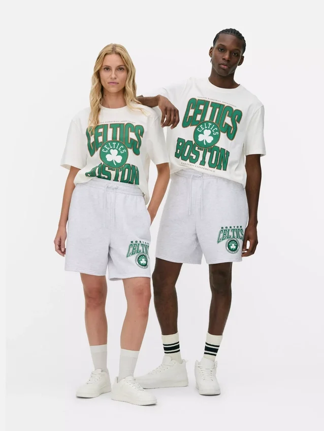 NBA Boston Celtics shorts med dragsko