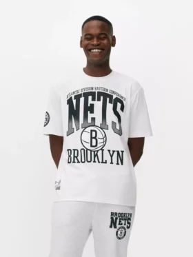 NBA Brooklyn Nets T-shirt med tryck