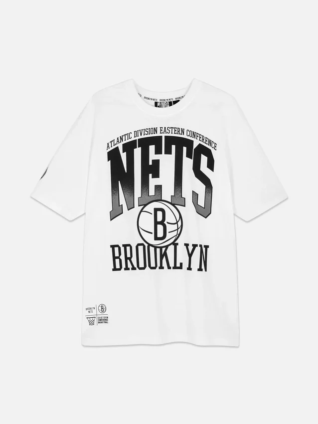 NBA Brooklyn Nets T-shirt med tryck