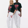 NBA Chicago Bulls mjukisbyxor med dragsko