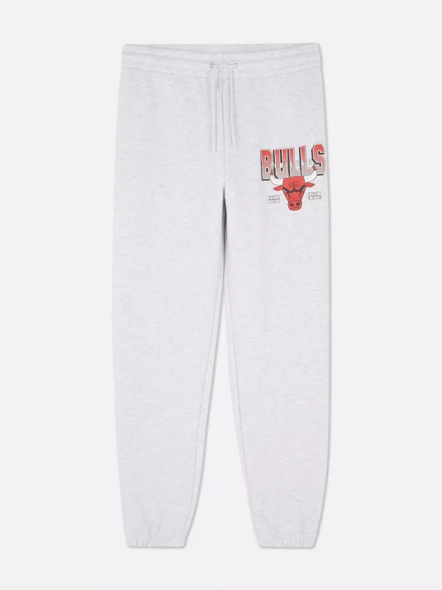 NBA Chicago Bulls mjukisbyxor med dragsko