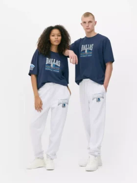 NBA Dallas Mavericks-joggingbyxor med dragsko