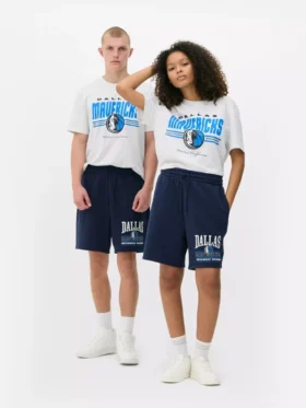 NBA Dallas Mavericks shorts med dragsko