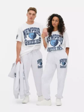 NBA Memphis Grizzlies joggingbyxor med dragsko