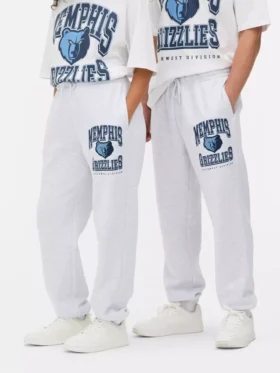 NBA Memphis Grizzlies joggingbyxor med dragsko