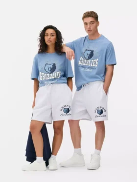 NBA Memphis Grizzlies shorts med dragsko