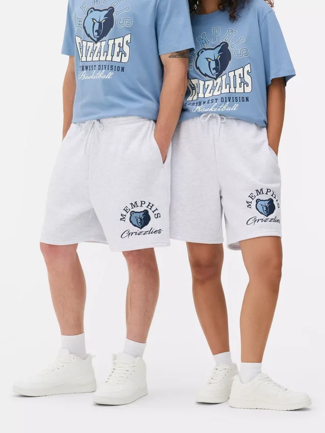 NBA Memphis Grizzlies shorts med dragsko