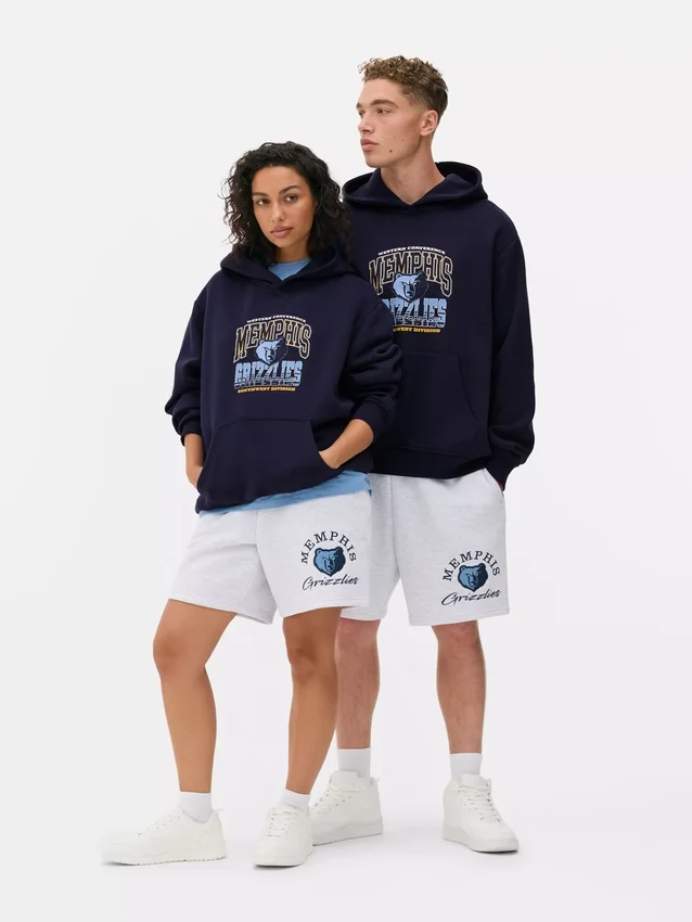 NBA Memphis Grizzlies-tröja med huva