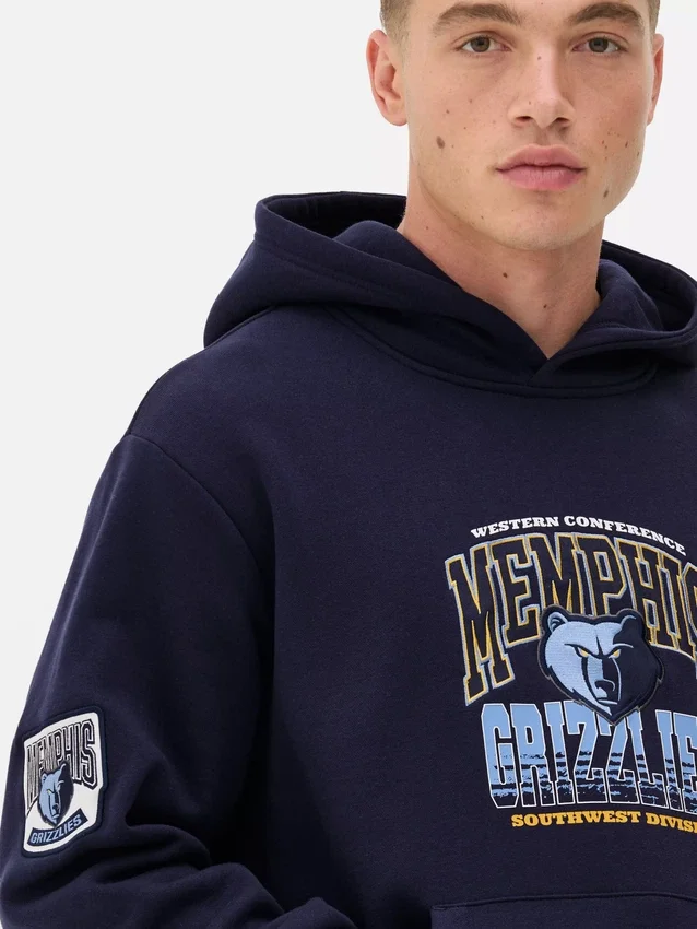NBA Memphis Grizzlies-tröja med huva