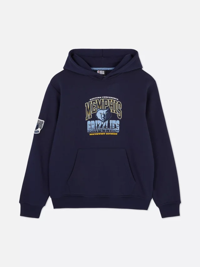 NBA Memphis Grizzlies-tröja med huva