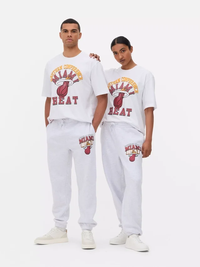 NBA Miami Heat-joggingbyxor med dragsko