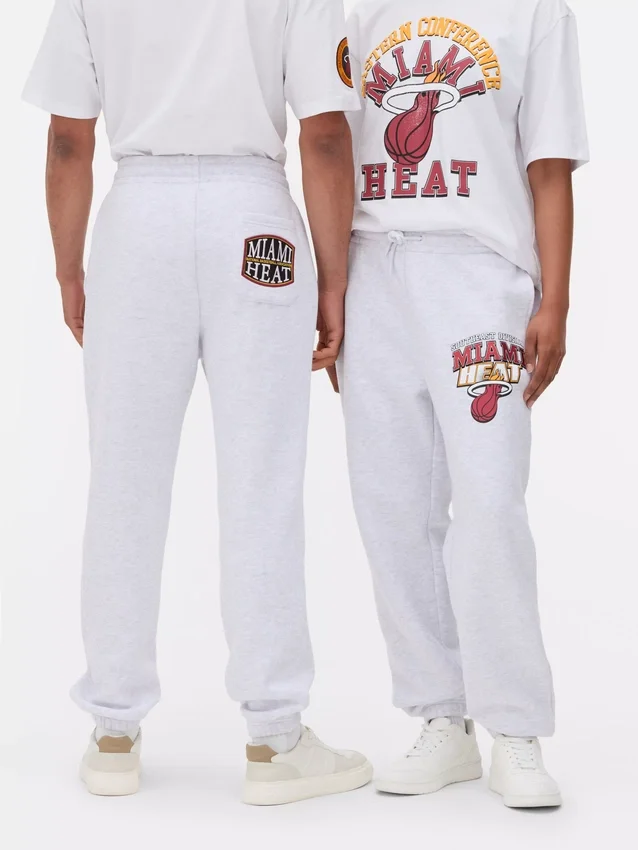 NBA Miami Heat-joggingbyxor med dragsko