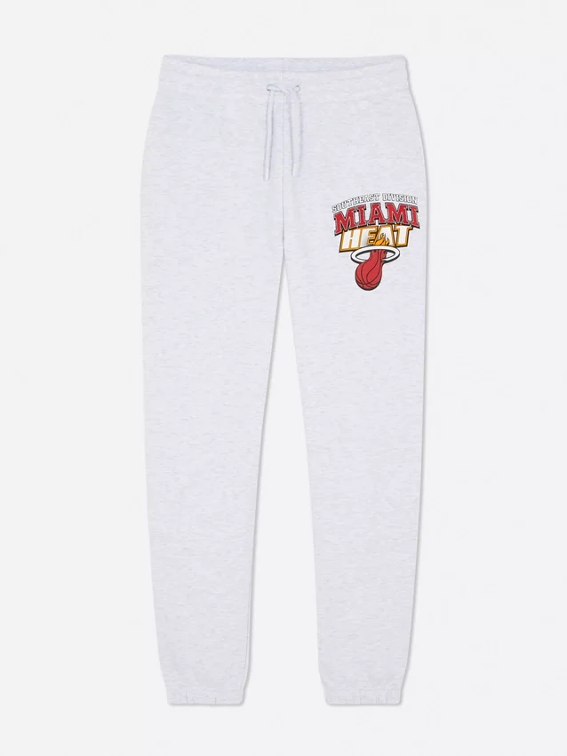 NBA Miami Heat-joggingbyxor med dragsko