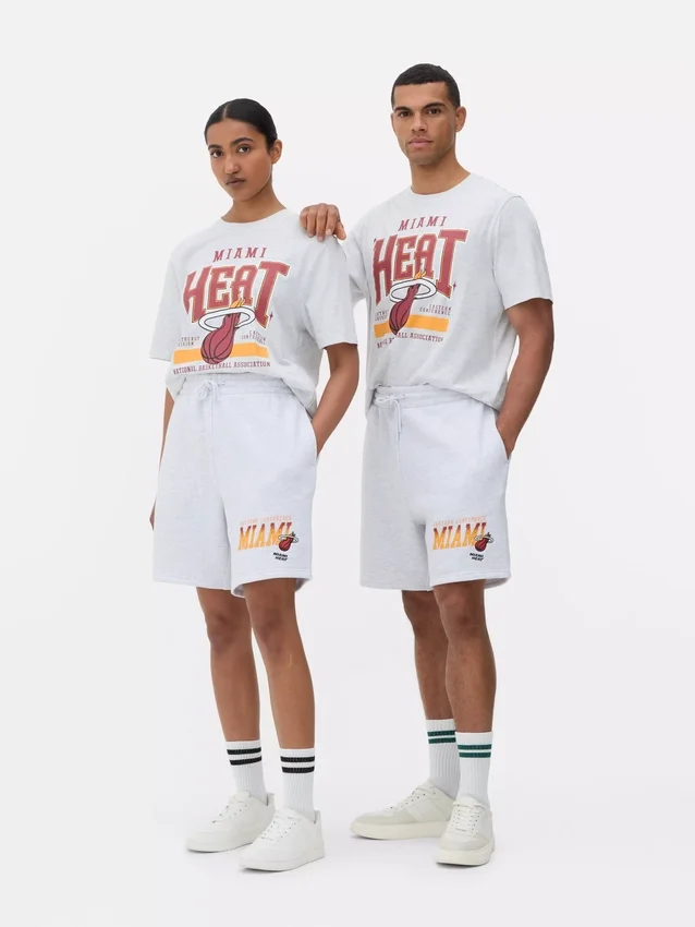NBA Miami Heat-shorts med dragsko