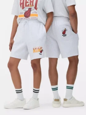 NBA Miami Heat-shorts med dragsko