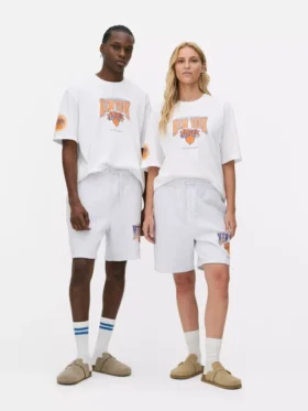 NBA New York Knicks shorts med dragsko