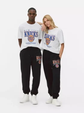 NBA New York Knicks sweatpants med dragsko