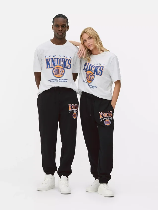 NBA New York Knicks sweatpants med dragsko