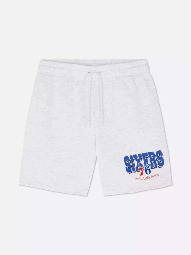 NBA Philadelphia 76ers shorts med dragsko
