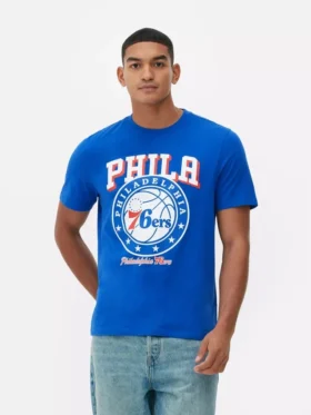 NBA Philadelphia 76ers T-shirt med tryck