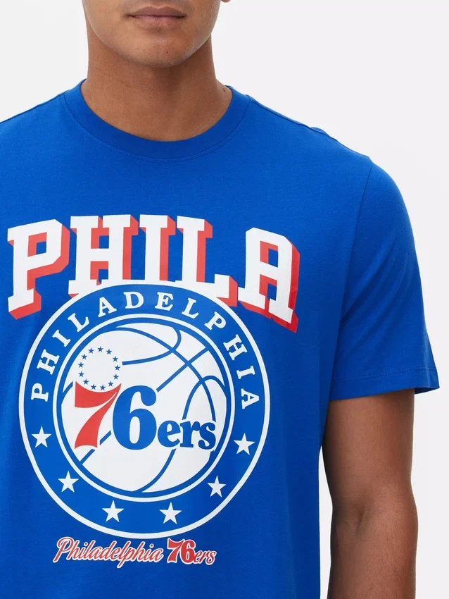 NBA Philadelphia 76ers T-shirt med tryck