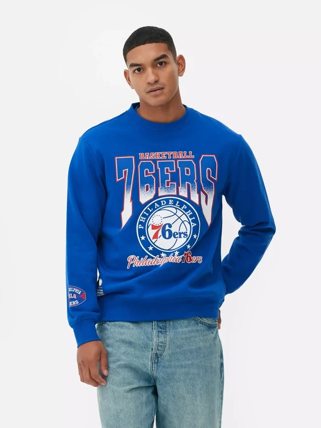 NBA Philadelphia 76ers-tröja med tryck
