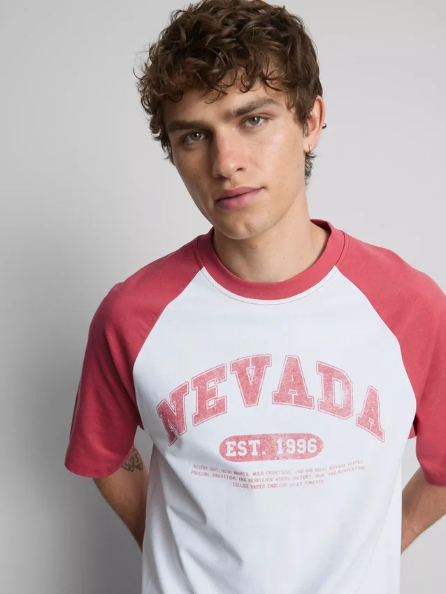 Nevada raglan-T-shirt
