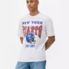 New York Giants T-shirt med rund halsringning